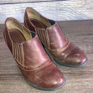 Womens B.O.C Jenifer Rust Autumn Size 7.5 Ankle Bootie Boots